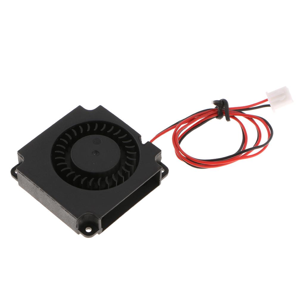 3D Printer Cooling Fan for Turbine Cooler Heatsinks Black 12V