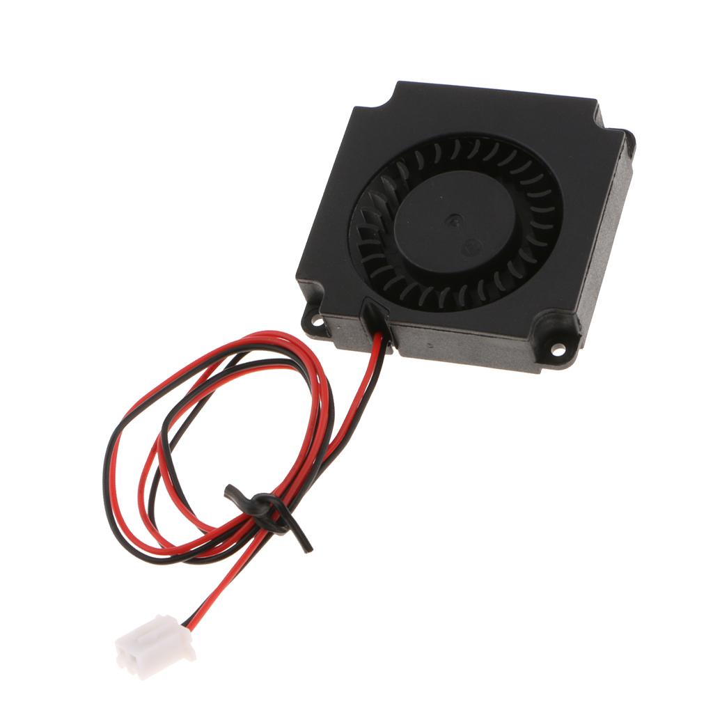 3D Printer Cooling Fan for Turbine Cooler Heatsinks Black 12V