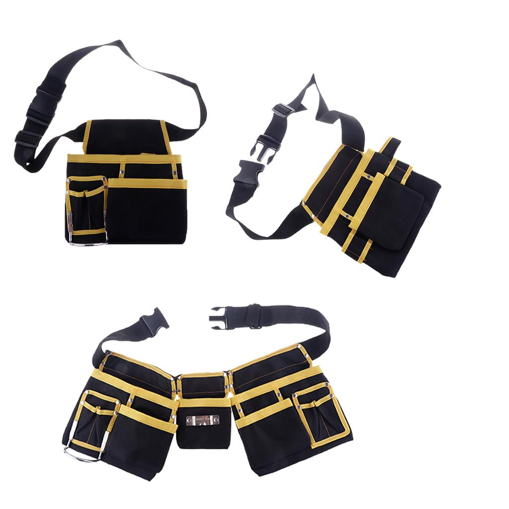 Heavy Duty Electrician Maintenance Tool Pouch Waist Tool Bag Holder Style A