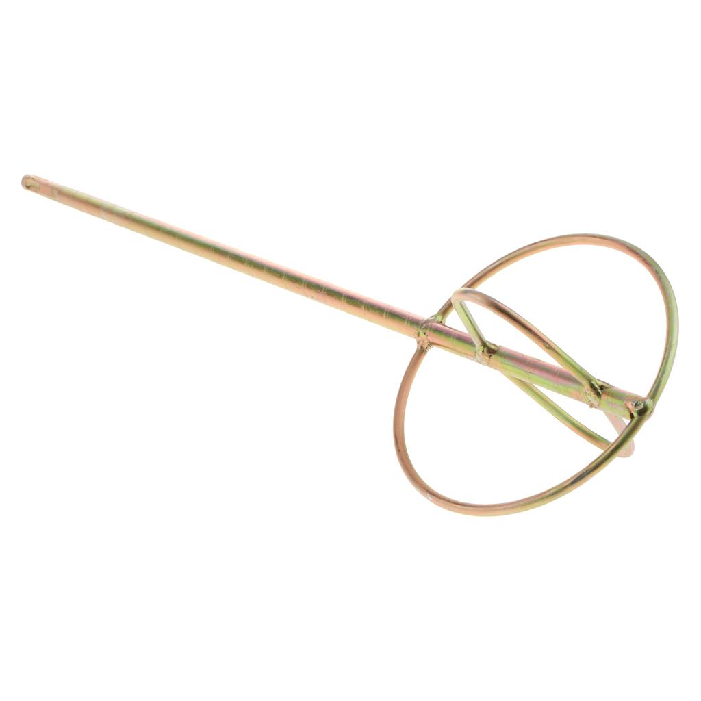 Paint Cement Plaster Adhesive Mixer Mixing Stirrer Paddle For Drill Round