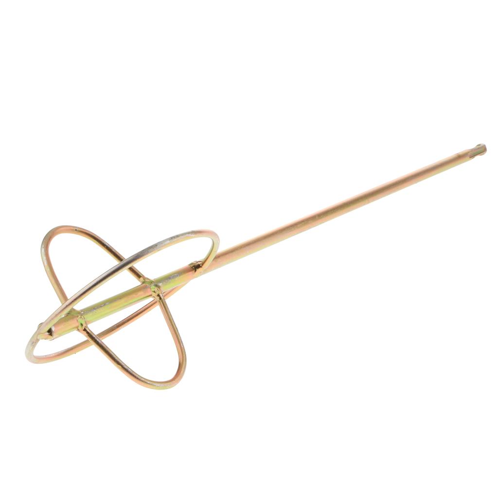Paint Cement Plaster Adhesive Mixer Mixing Stirrer Paddle For Drill Square