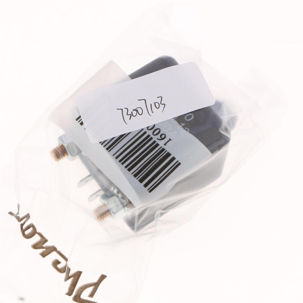 4 Pin Waterproof Automotive Car Starting Starter Relay Block Holder 12V 100A