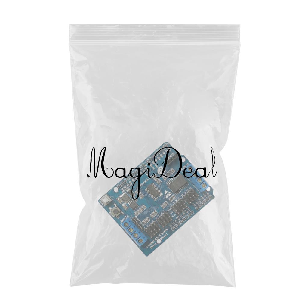 1 Piece 2-way motor board + 16-way board robotic FOR servo motor drive module