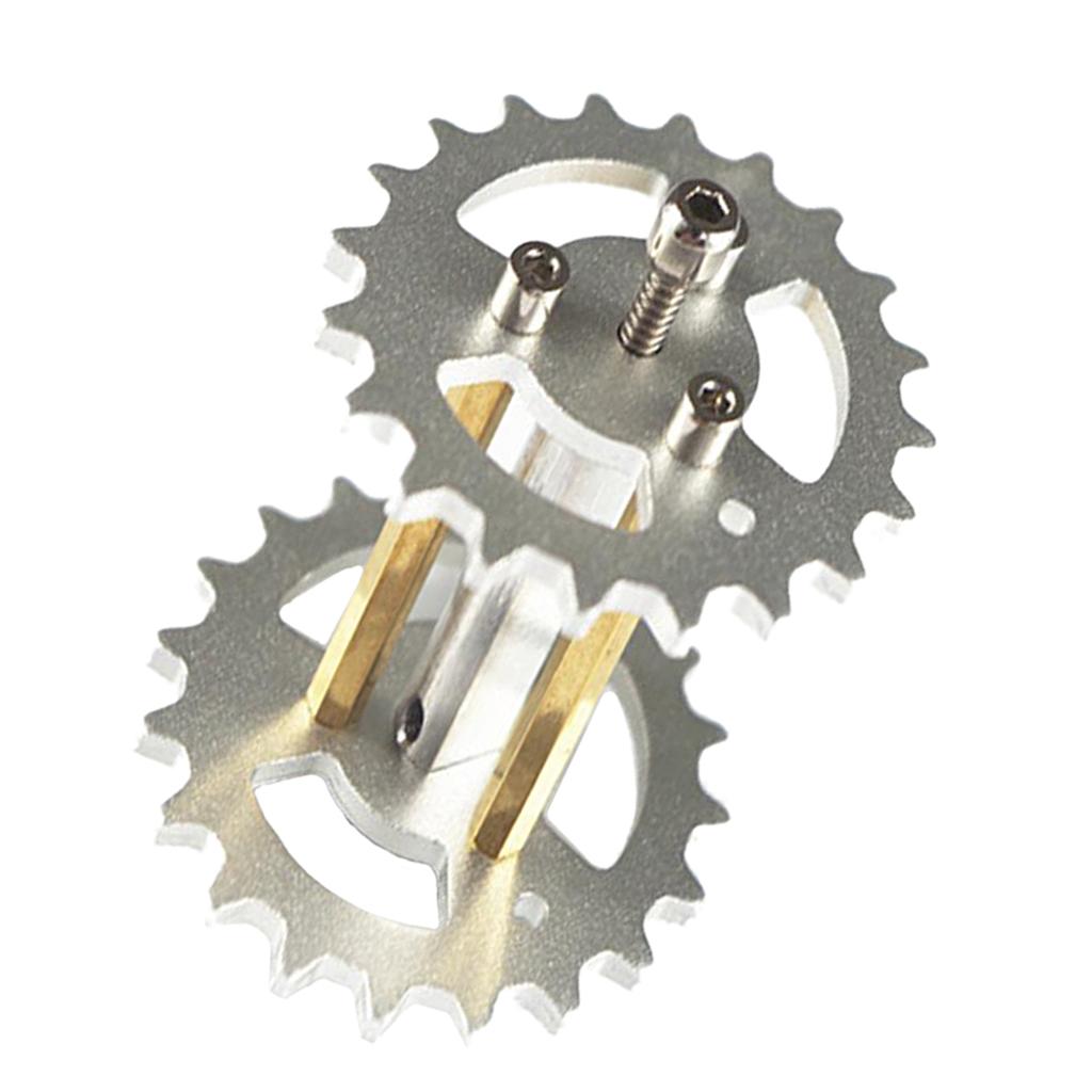 Metal Crawler Drive Driving Wheel with Coupling for Tank Car Chassis sliver