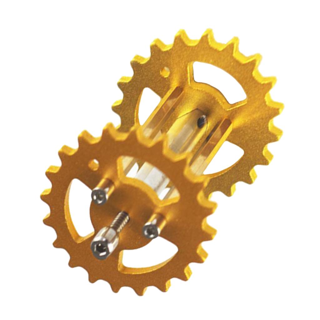 Metal Crawler Drive Driving Wheel with Coupling for Tank Car Chassis gold