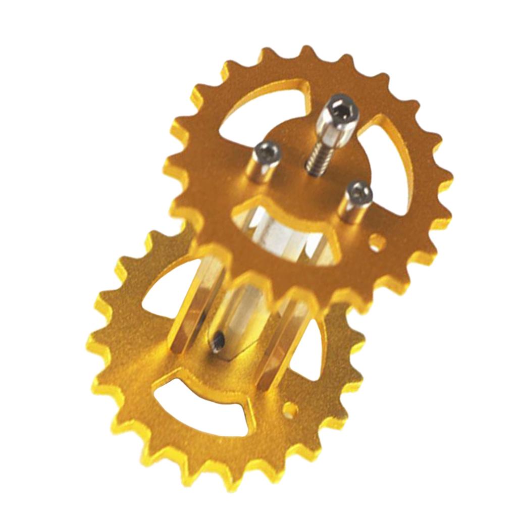 Metal Crawler Drive Driving Wheel with Coupling for Tank Car Chassis gold