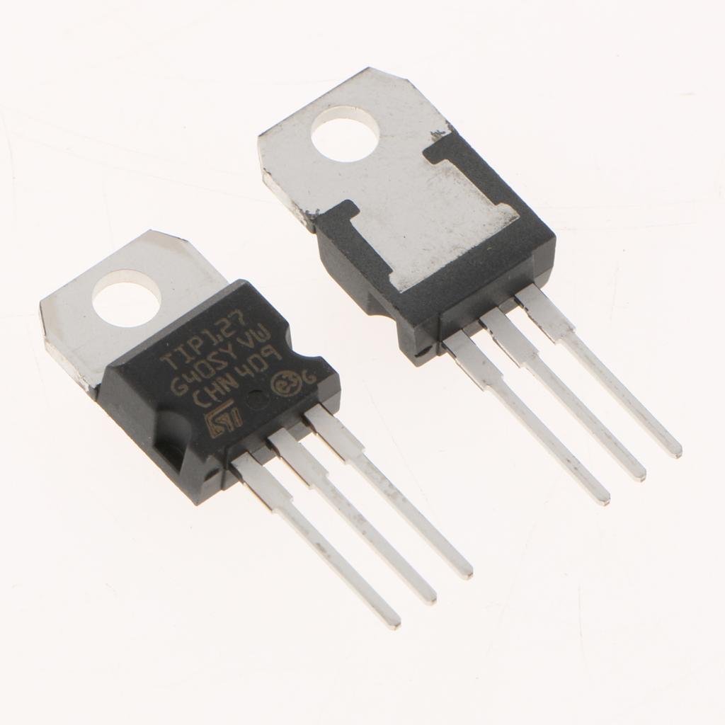 5 Pcs TIP127 Darlington NPN Transistors Kit