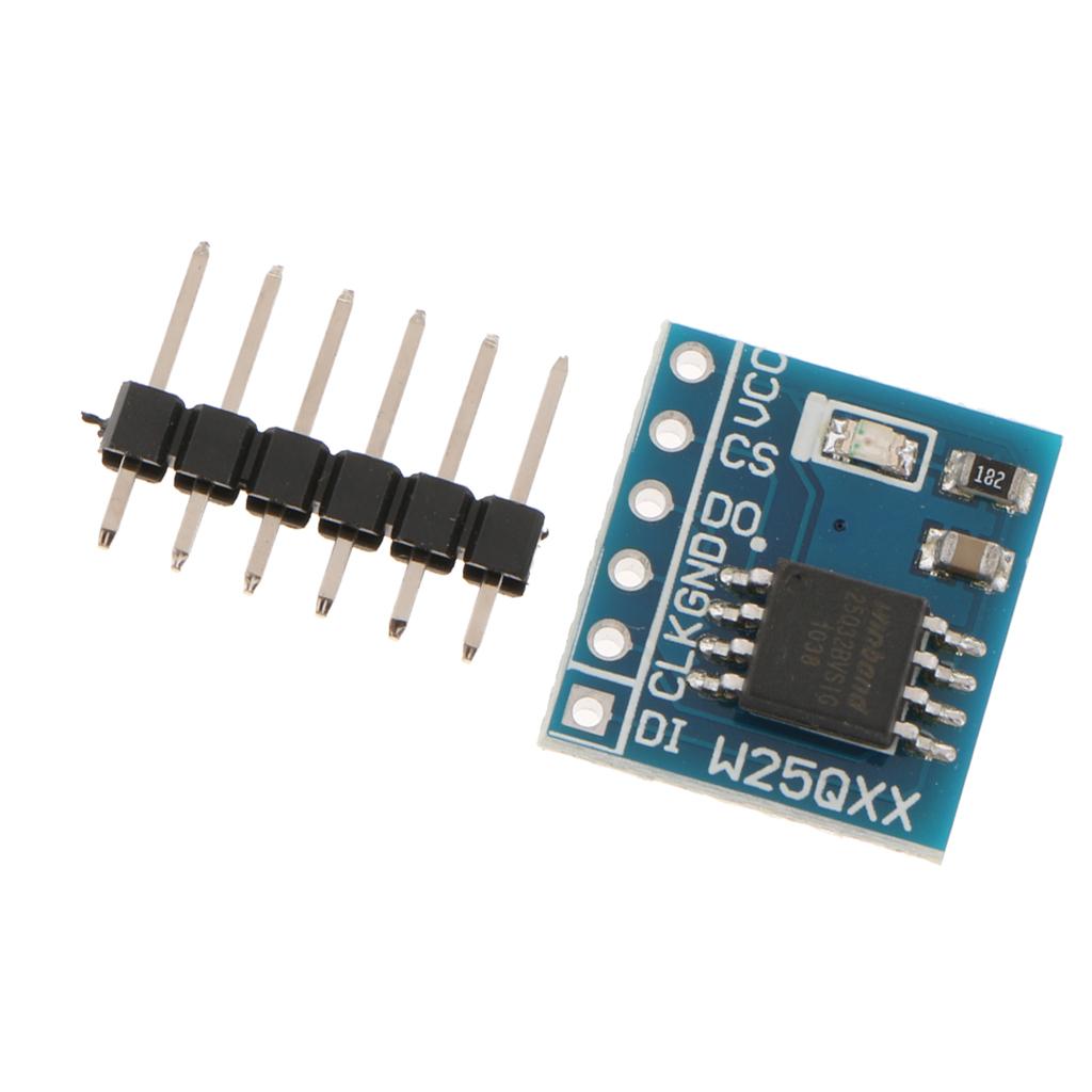 Large Capacity FLASH Storage Module SPI Interface STM32 Test Code W25Q128