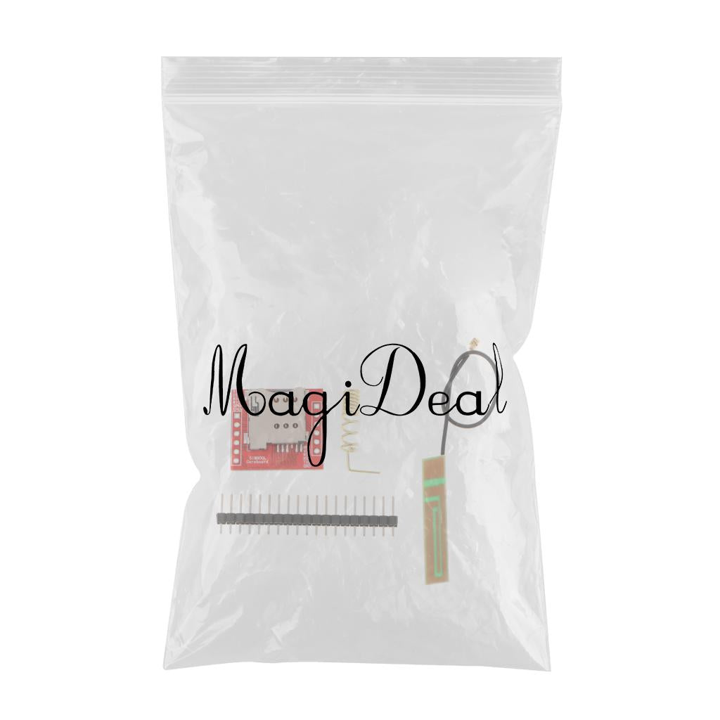 Smallest SIM800L GPRS GSM Breakout Module Quad-band 850/900/1800/1900MHz SIM Card Slot Onboard With Antenna 3.7~4.2V