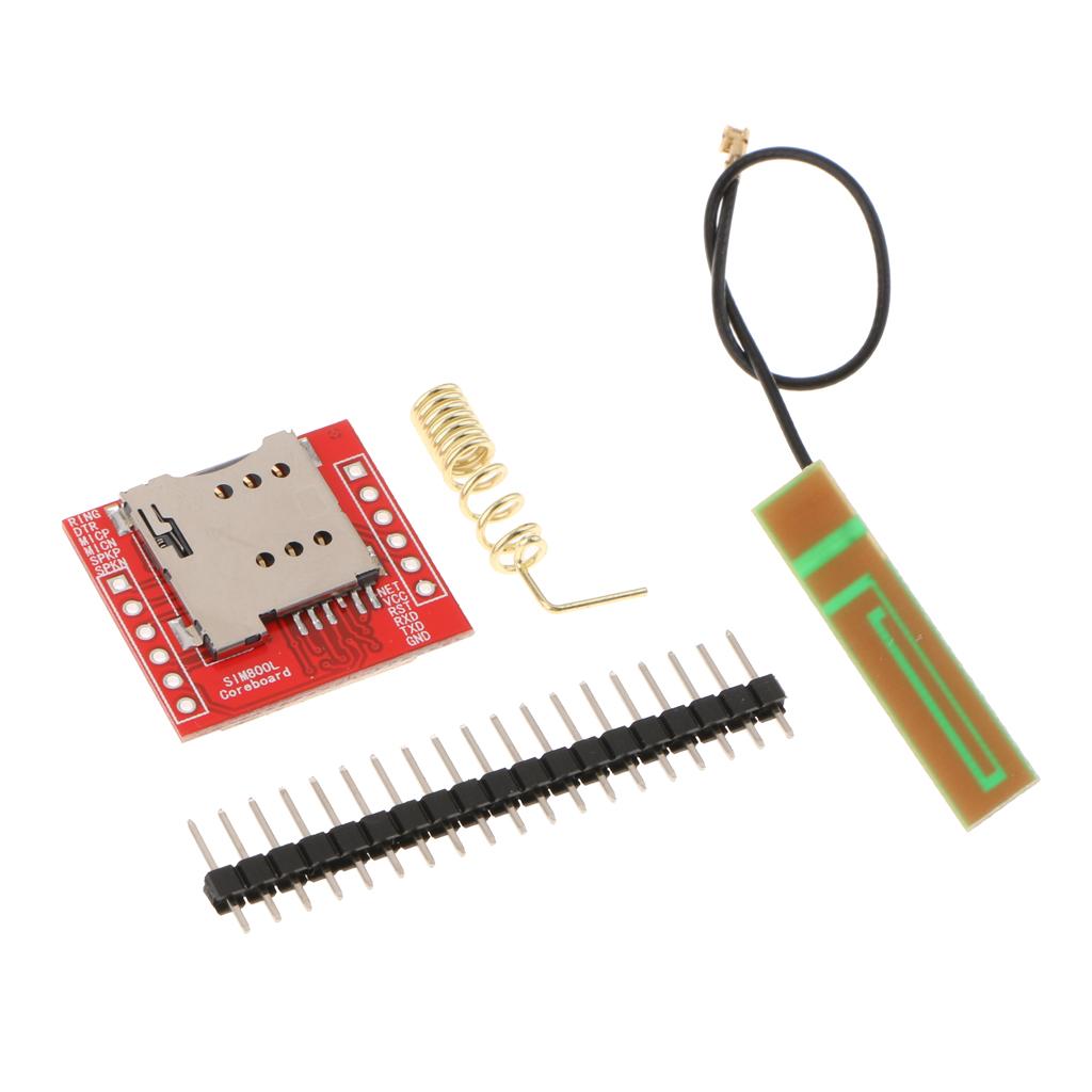 Smallest SIM800L GPRS GSM Breakout Module Quad-band 850/900/1800/1900MHz SIM Card Slot Onboard With Antenna 3.7~4.2V