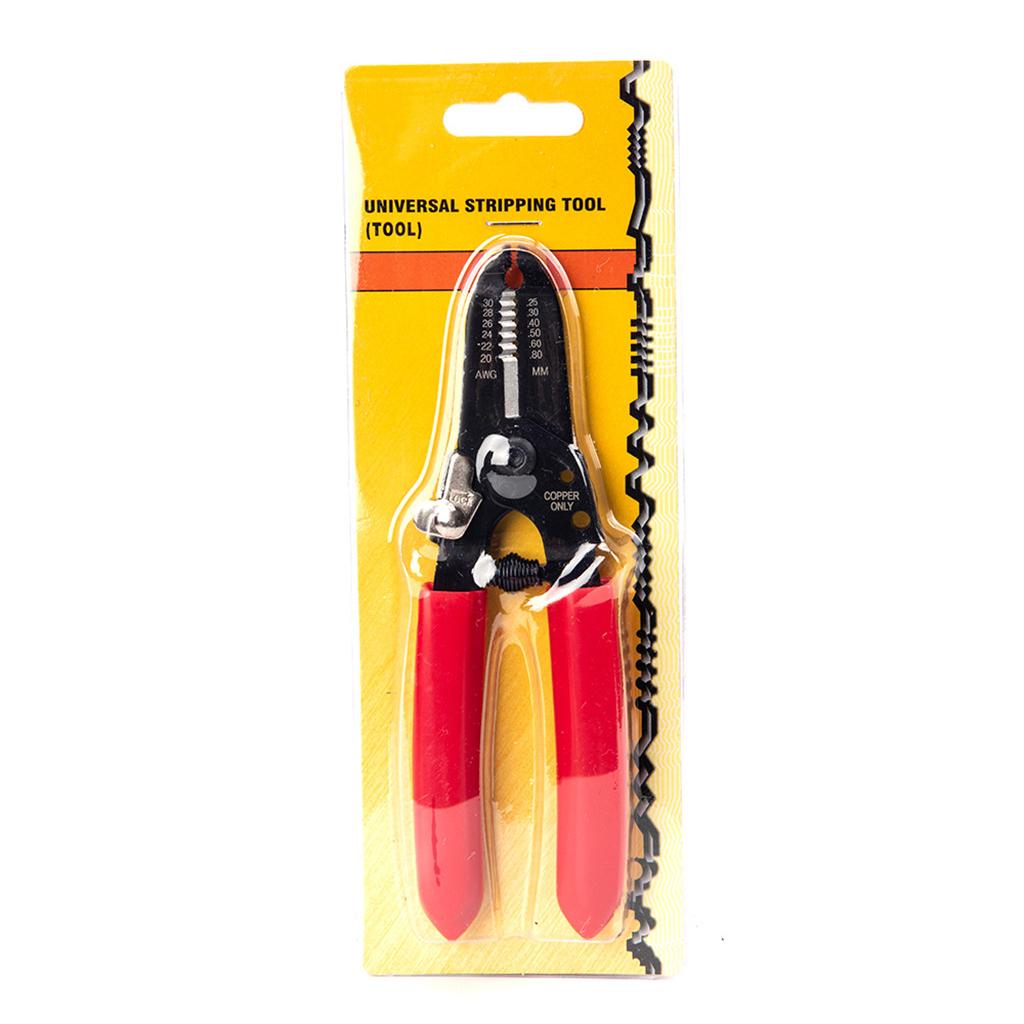 6.5 inch Wire Cable Stripping Stripper Crimping Plier Crimper Tool MT-107A