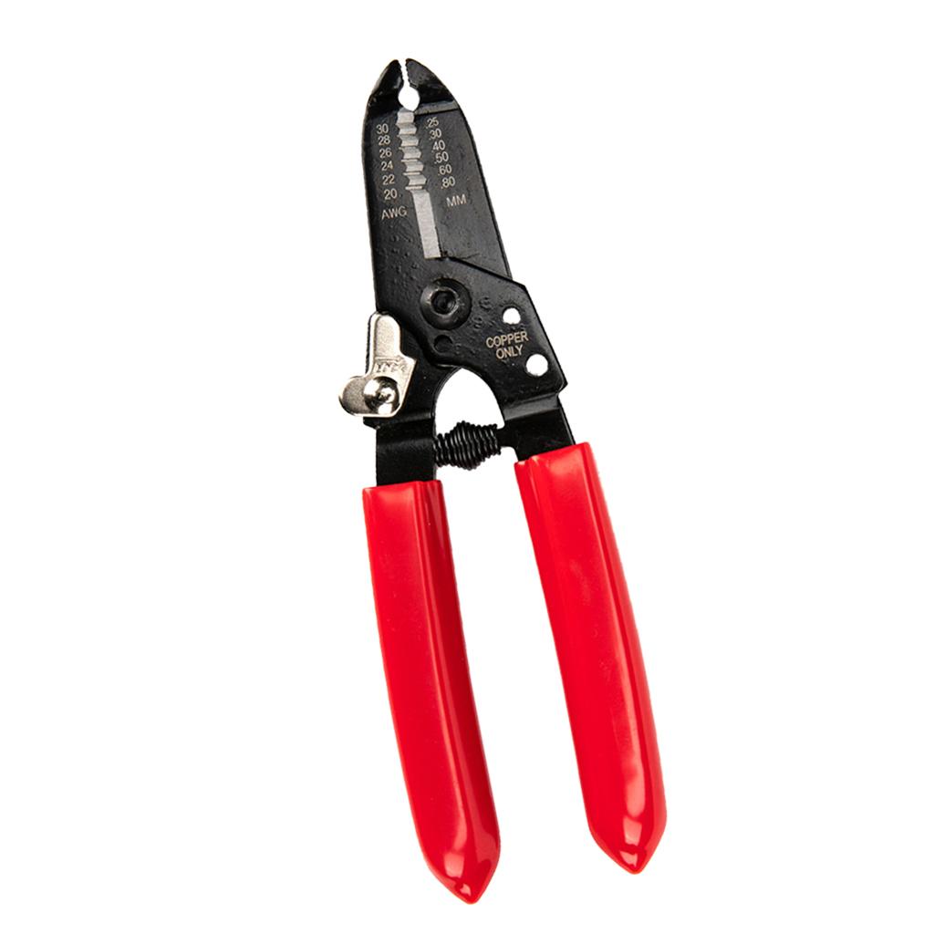 6.5 inch Wire Cable Stripping Stripper Crimping Plier Crimper Tool MT-107A