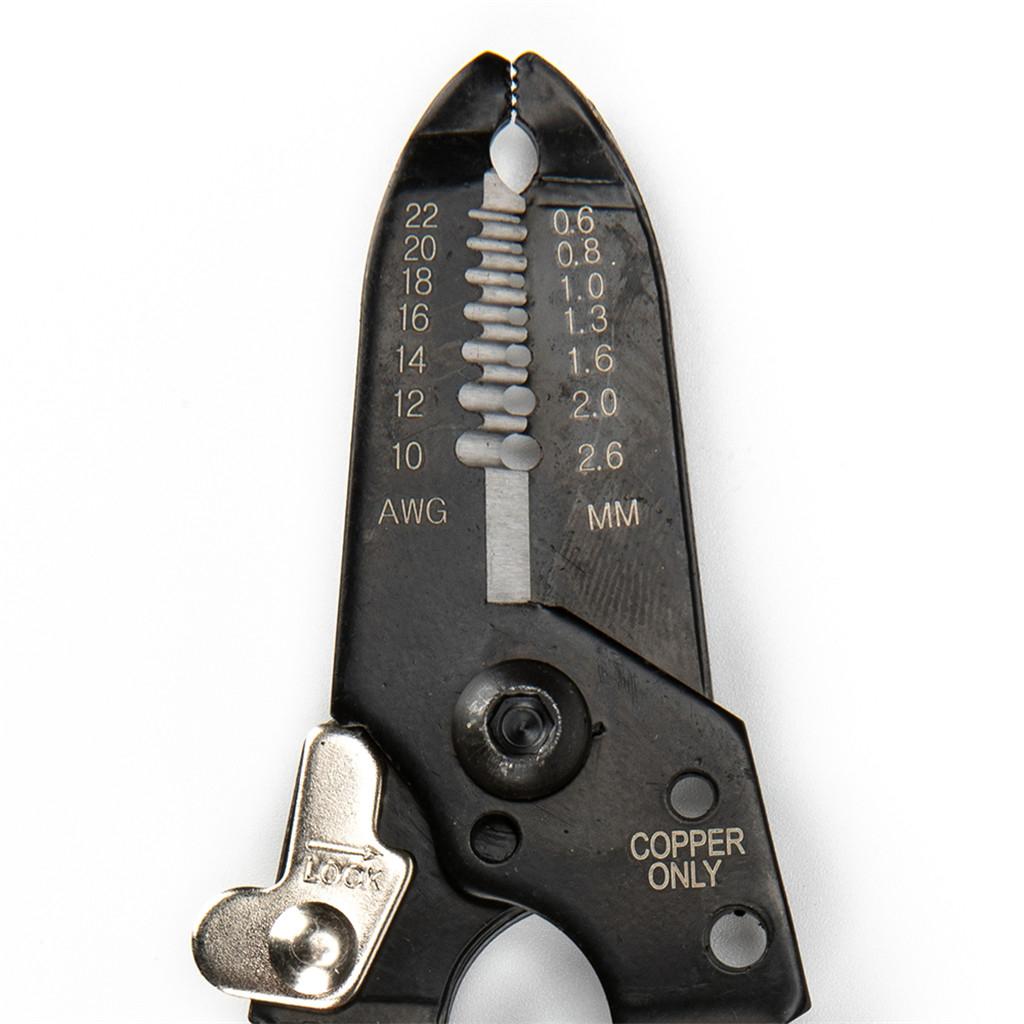 6.5 inch Wire Cable Stripping Stripper Crimping Plier Crimper Tool MT-107C