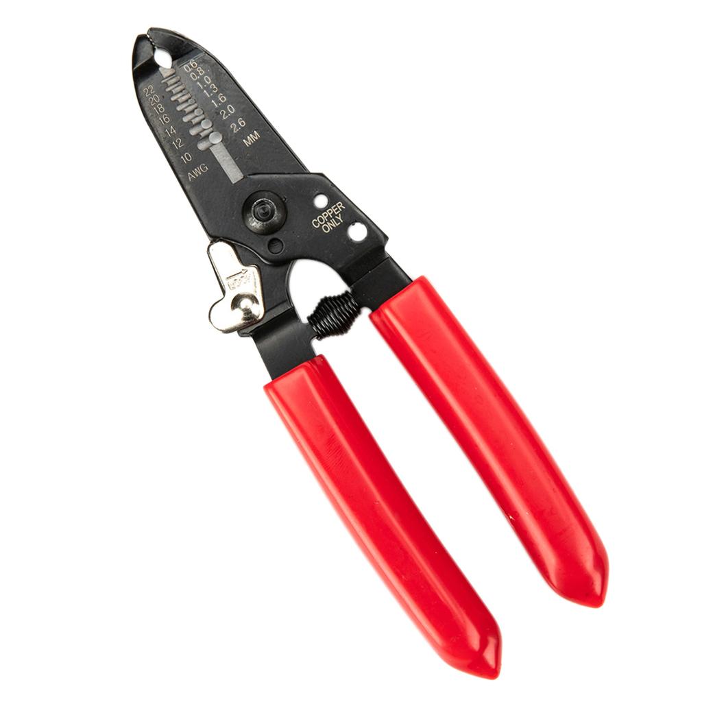 6.5 inch Wire Cable Stripping Stripper Crimping Plier Crimper Tool MT-107C