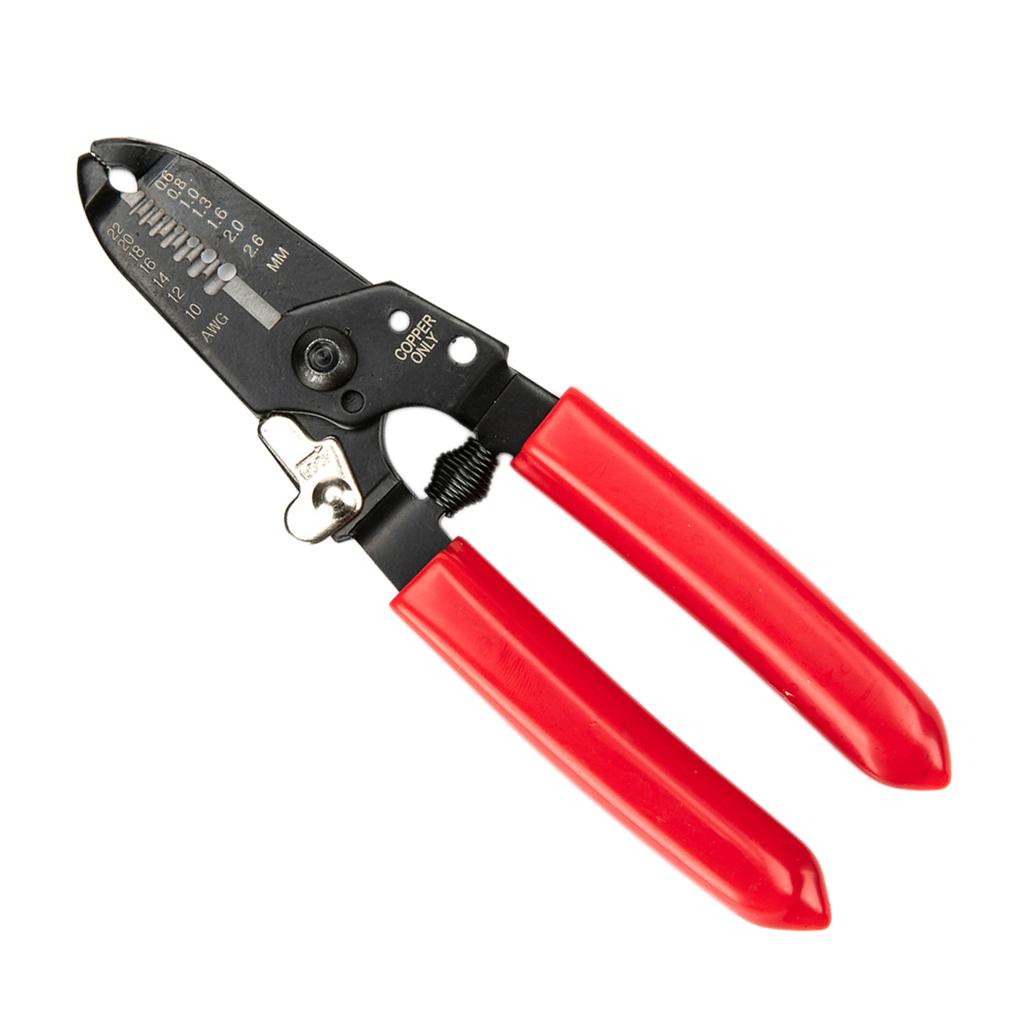 6.5 inch Wire Cable Stripping Stripper Crimping Plier Crimper Tool MT-107C