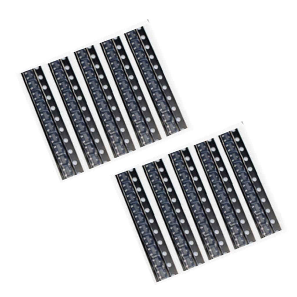 SOT-23 General Purpose 3 Terminals PNP Transistors, 100 Piece