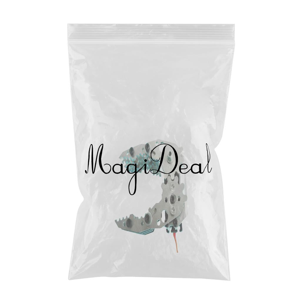 G6 DIY Metal Robotic Robot Mechanical Standard Claw Gripper Arduino silver