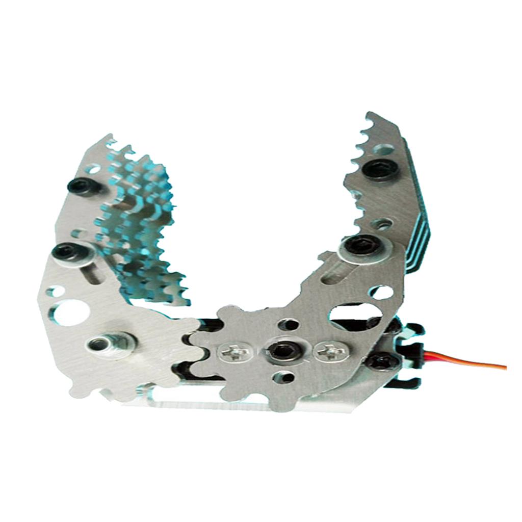 G6 DIY Metal Robotic Robot Mechanical Standard Claw Gripper Arduino silver