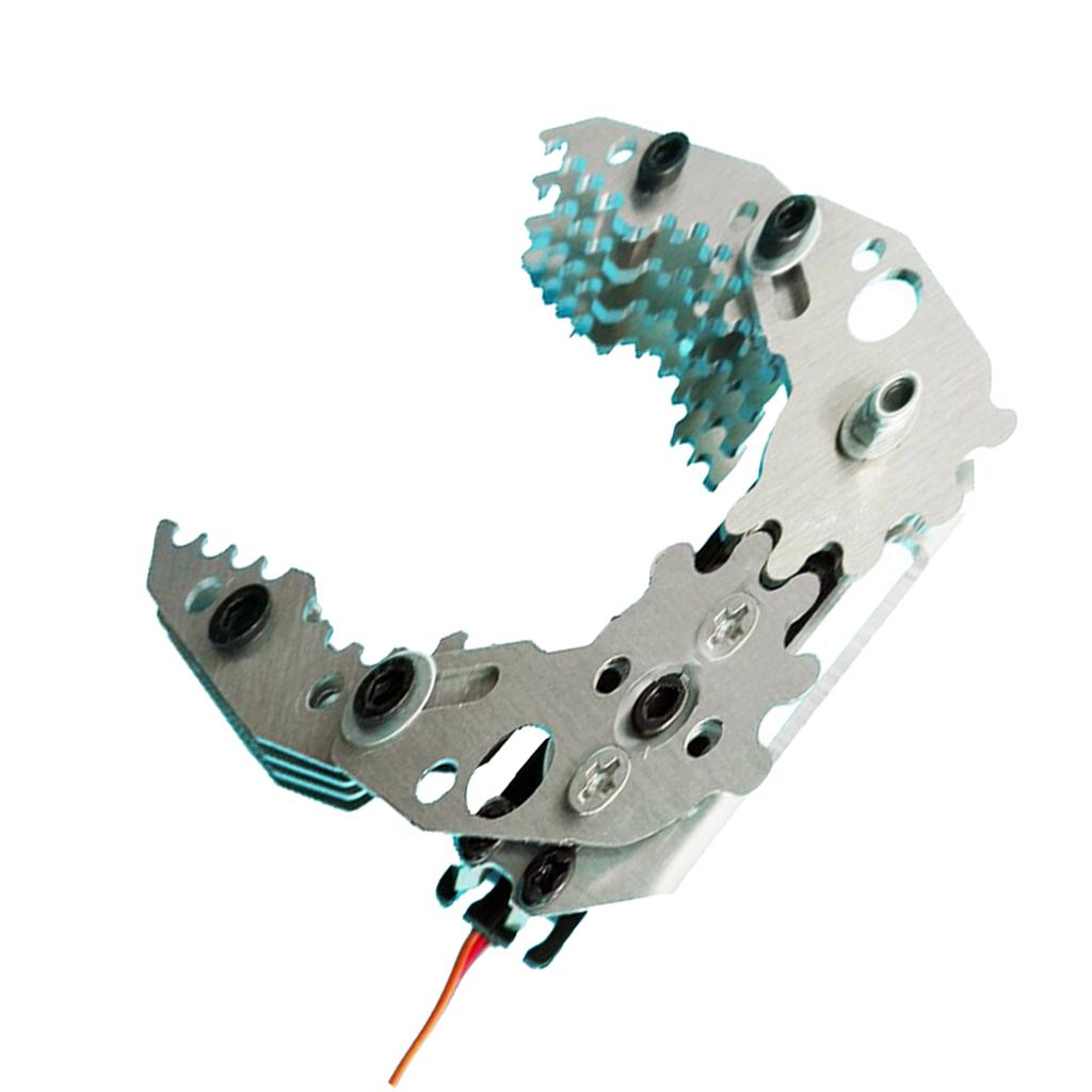 G6 DIY Metal Robotic Robot Mechanical Standard Claw Gripper Arduino silver