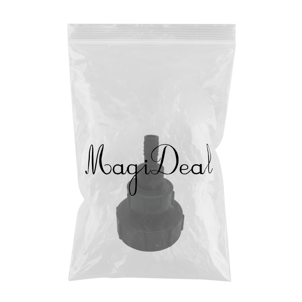 IBC Tote Tank Drain Adapter Coarse Thread 3" To Hose Connector Fitting 20mm