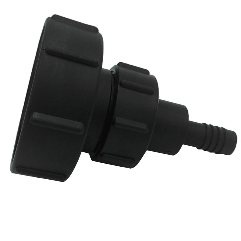 IBC Tote Tank Drain Adapter Coarse Thread 3" To Hose Connector Fitting 20mm