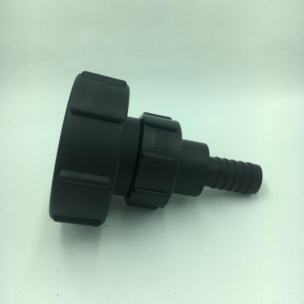 IBC Tote Tank Drain Adapter Coarse Thread 3" To Hose Connector Fitting 25mm