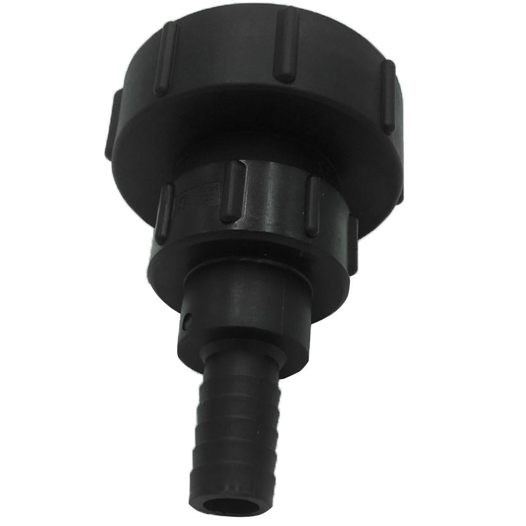 IBC Tote Tank Drain Adapter Coarse Thread 3" To Hose Connector Fitting 25mm