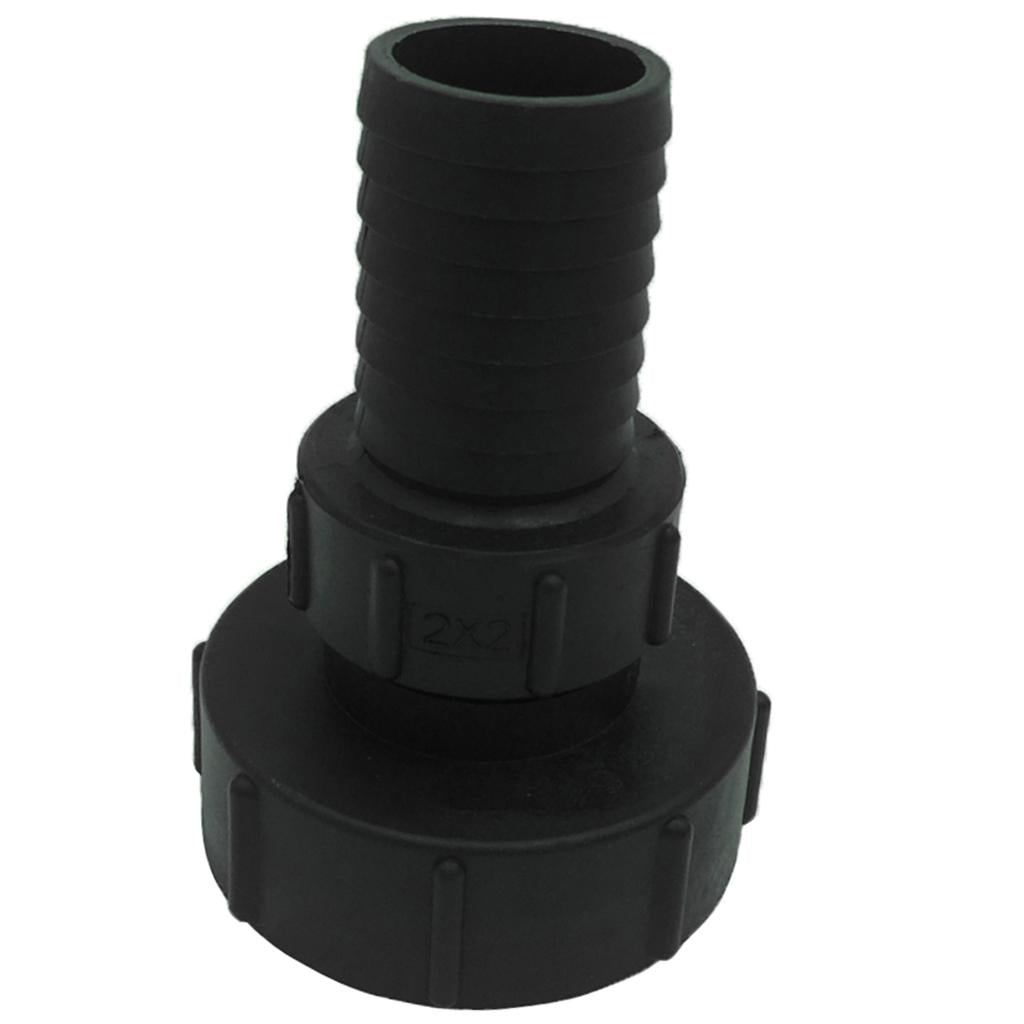 IBC Tote Tank Drain Adapter Coarse Thread 3" To Hose Connector Fitting 50mm