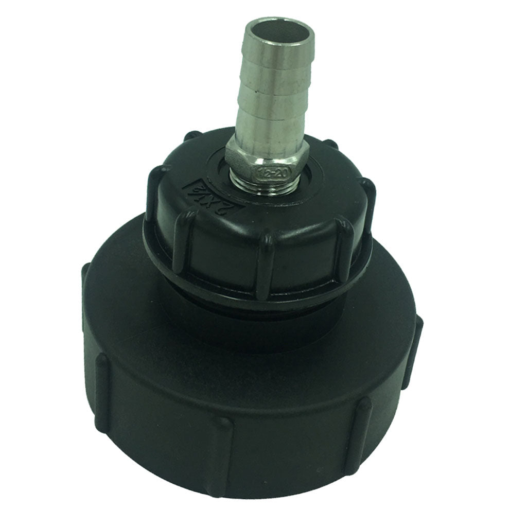 1000L IBC Water Tank Garden Hose Adapter Fittings Connector 95mm DN80 20mm