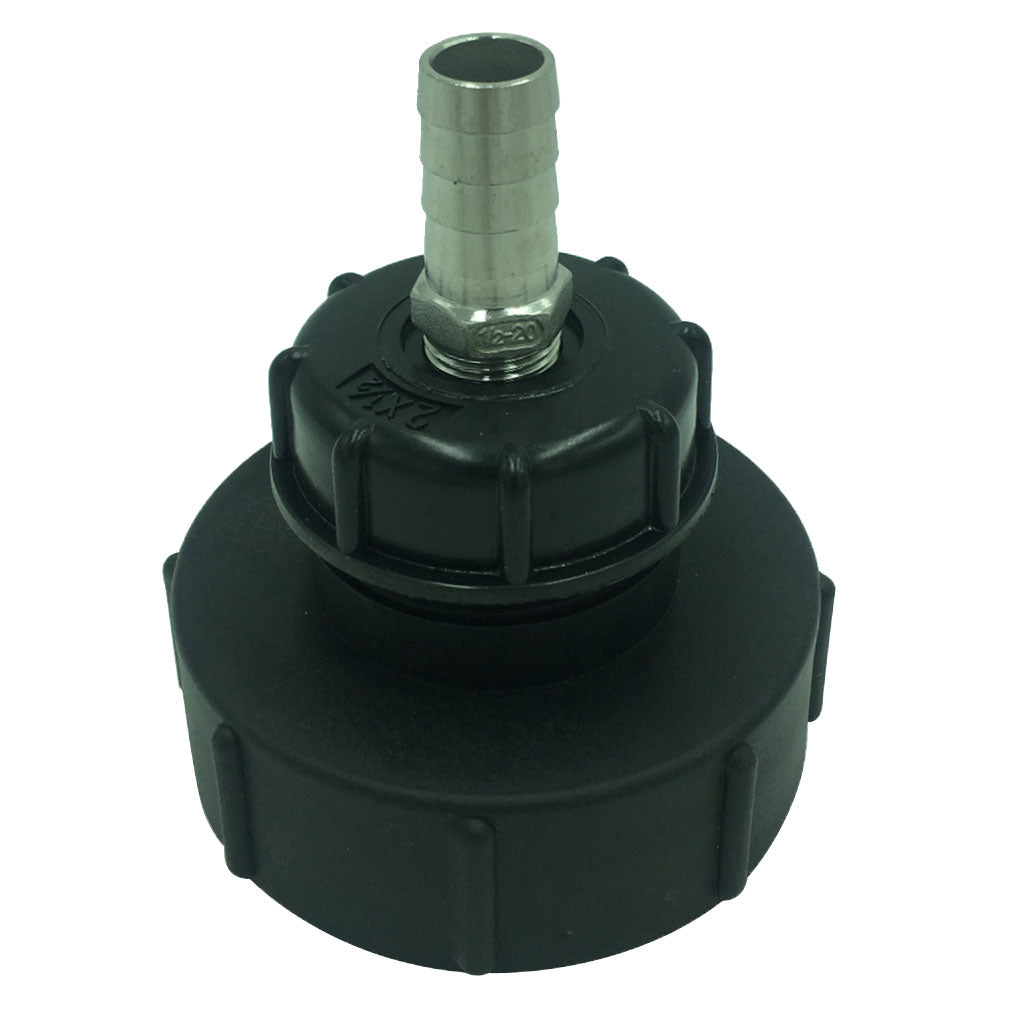 1000L IBC Water Tank Garden Hose Adapter Fittings Connector 95mm DN80 20mm