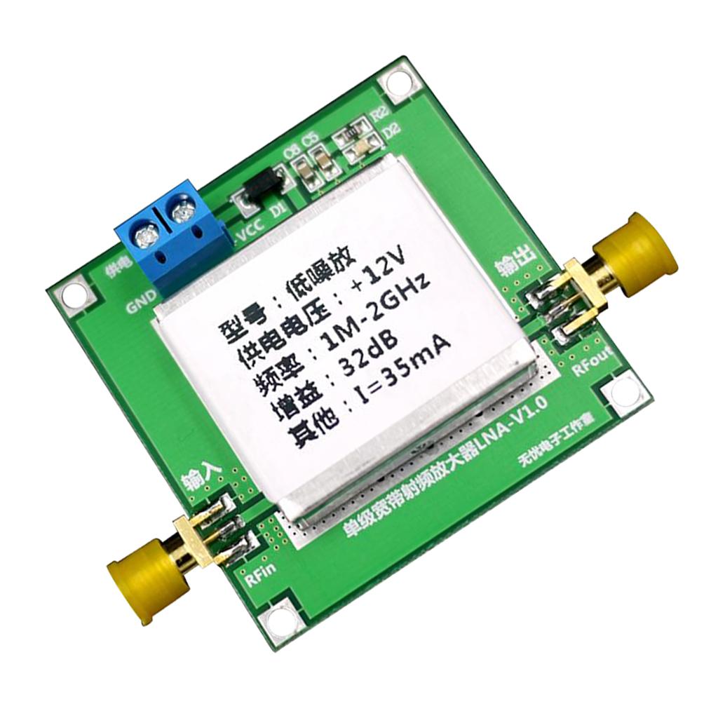 RF Broadband Amplifier Low Noise LNA 32dB