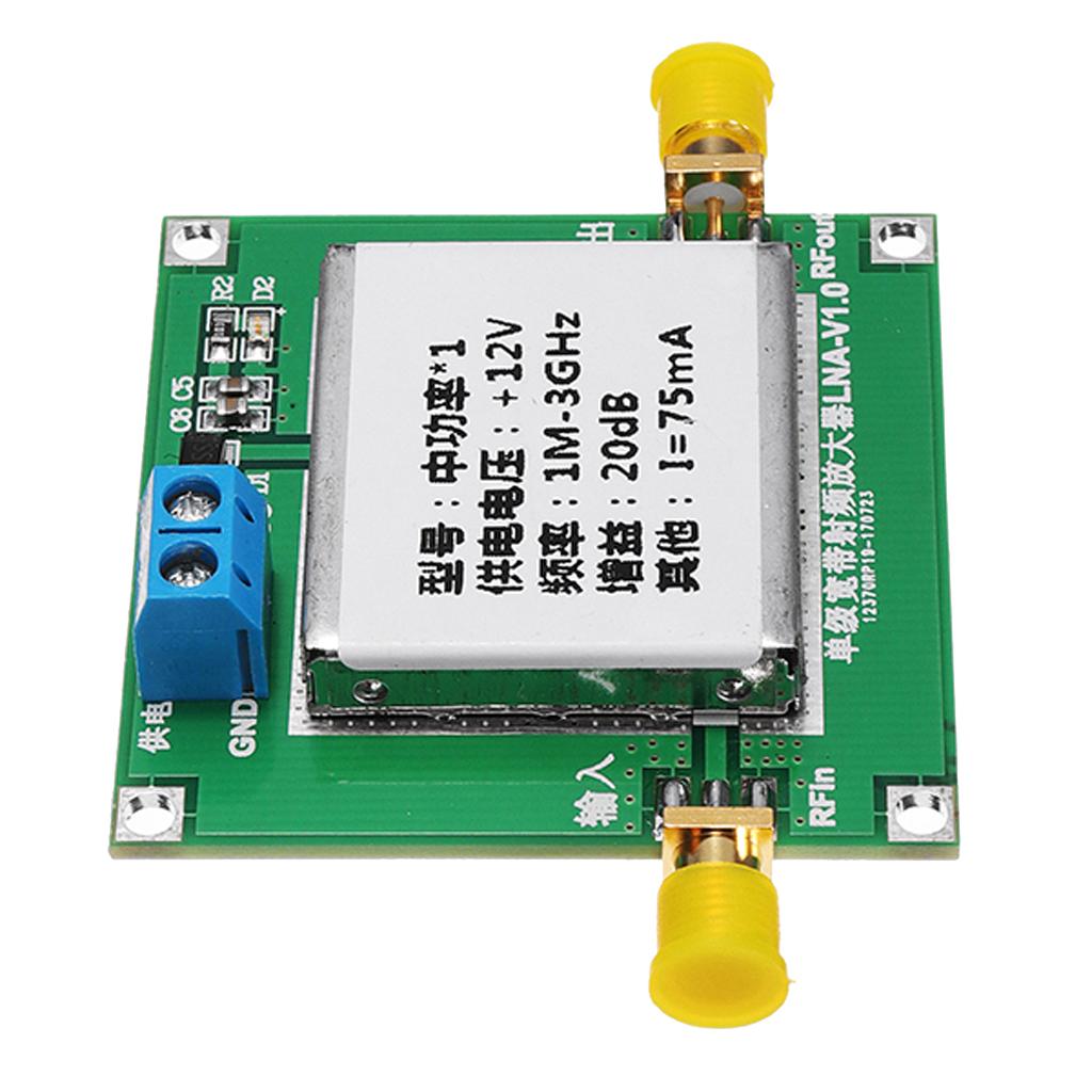 RF Broadband Amplifier Low Noise LNA 20dB