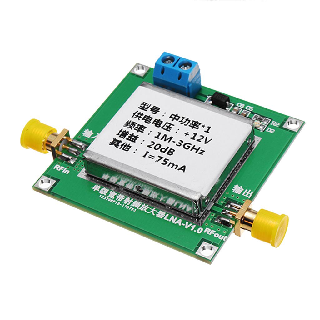 RF Broadband Amplifier Low Noise LNA 20dB