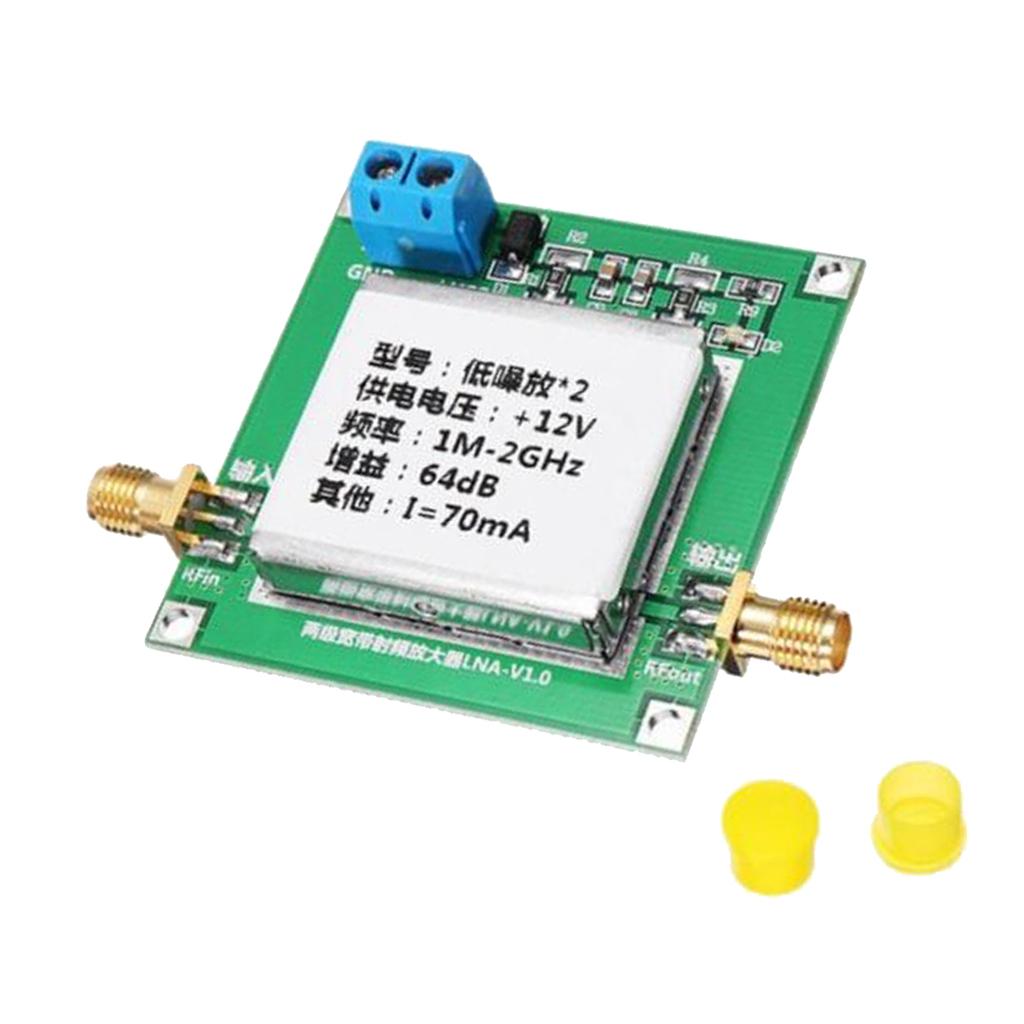 RF Broadband Amplifier Low Noise LNA 64dB