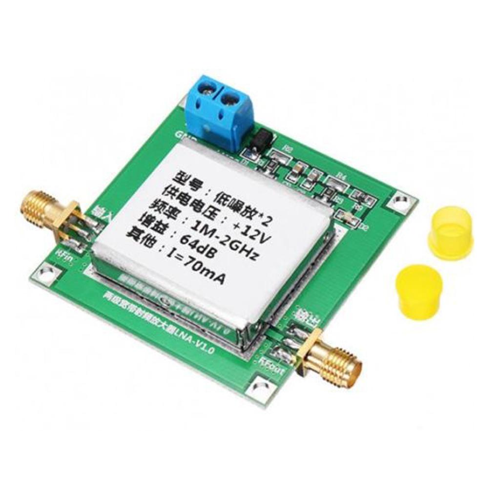 RF Broadband Amplifier Low Noise LNA 64dB