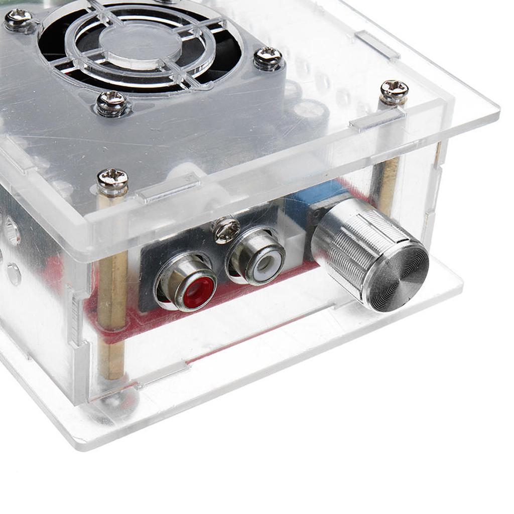 TDA7498 Class D Digital Subwoofer Amplifier Board 2x 100W + Case + Wire