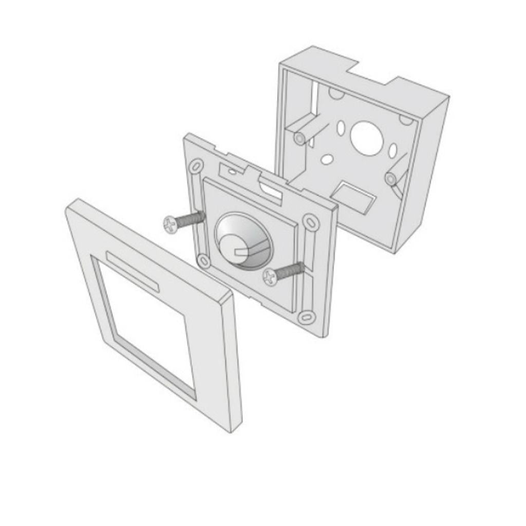 150W Rotary LED Dimmer Switch IR Wireless Remote Control For Power Supply