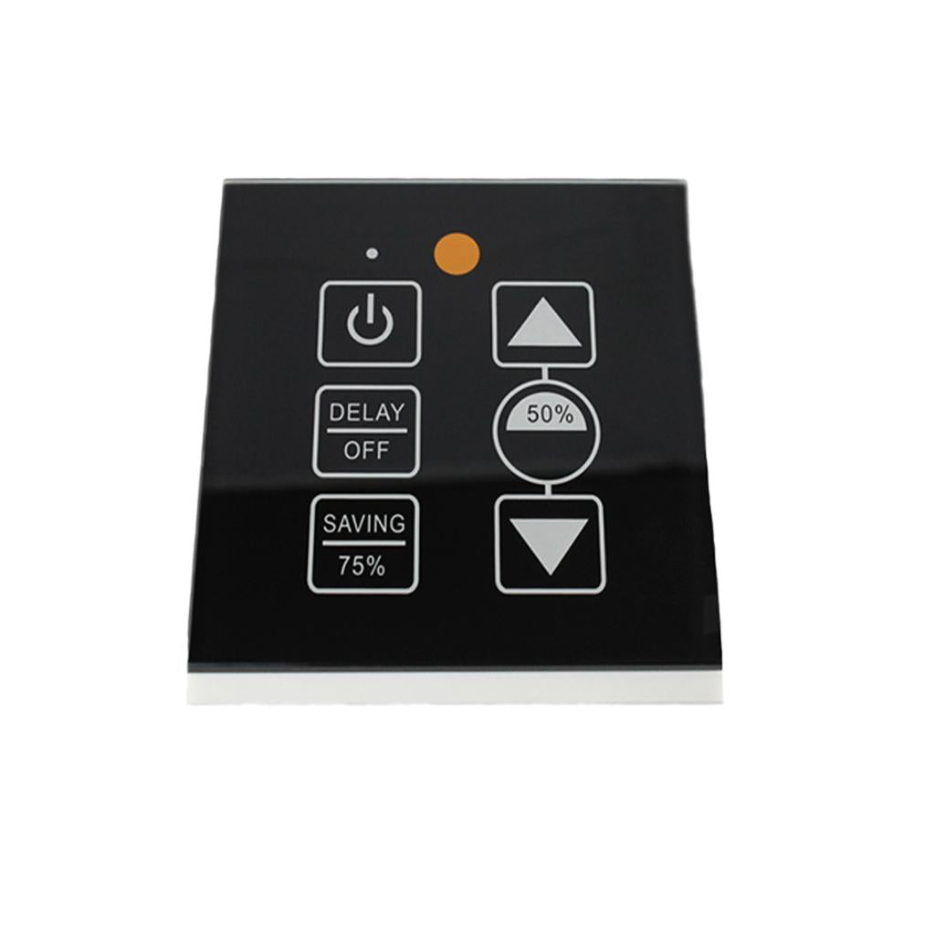300W IR Control Led Touch Switch Panel Stepless Controller Led Dimmer