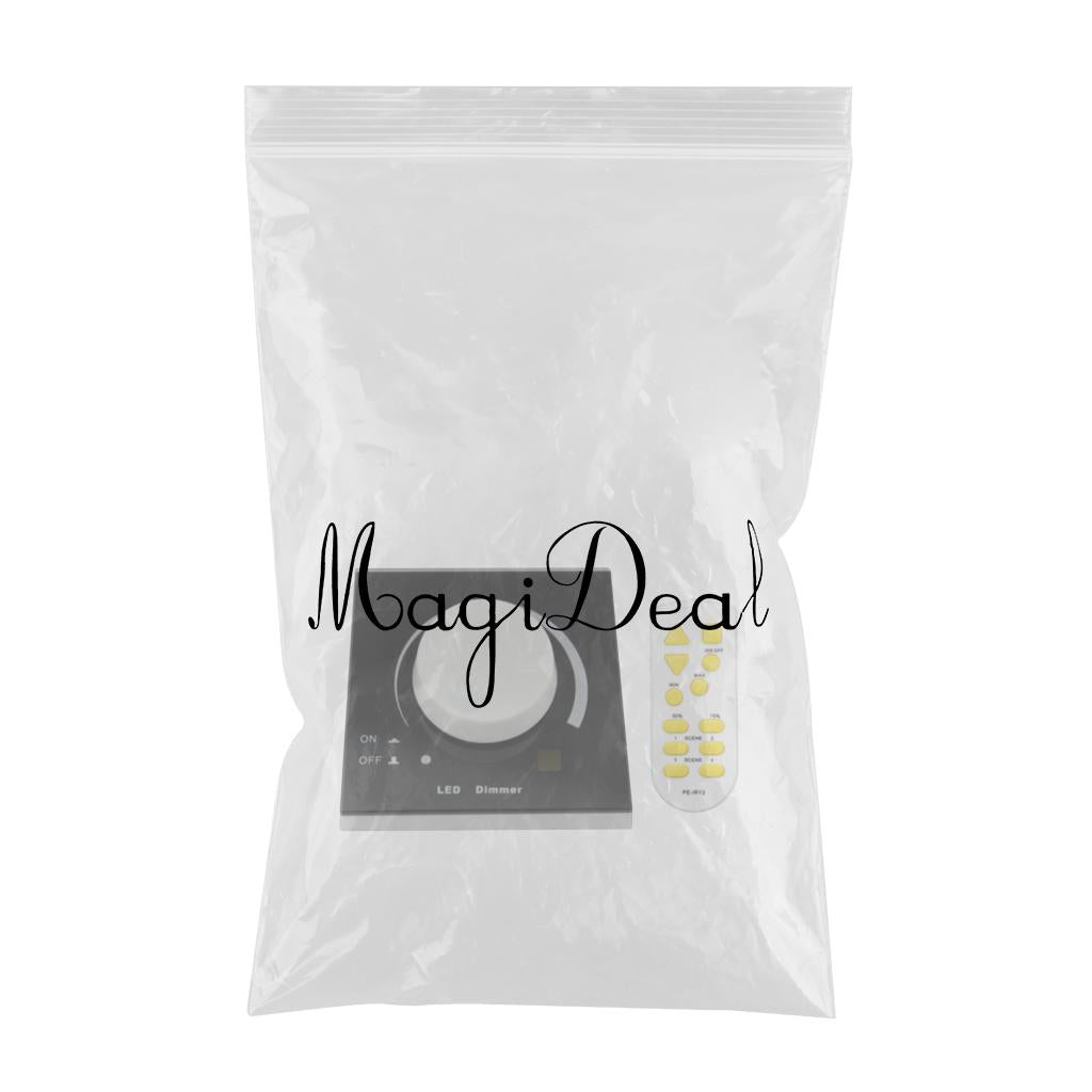 1-10V Rotary LED PWM Dimmer Dimmable Switch IR Wireless Remote Control