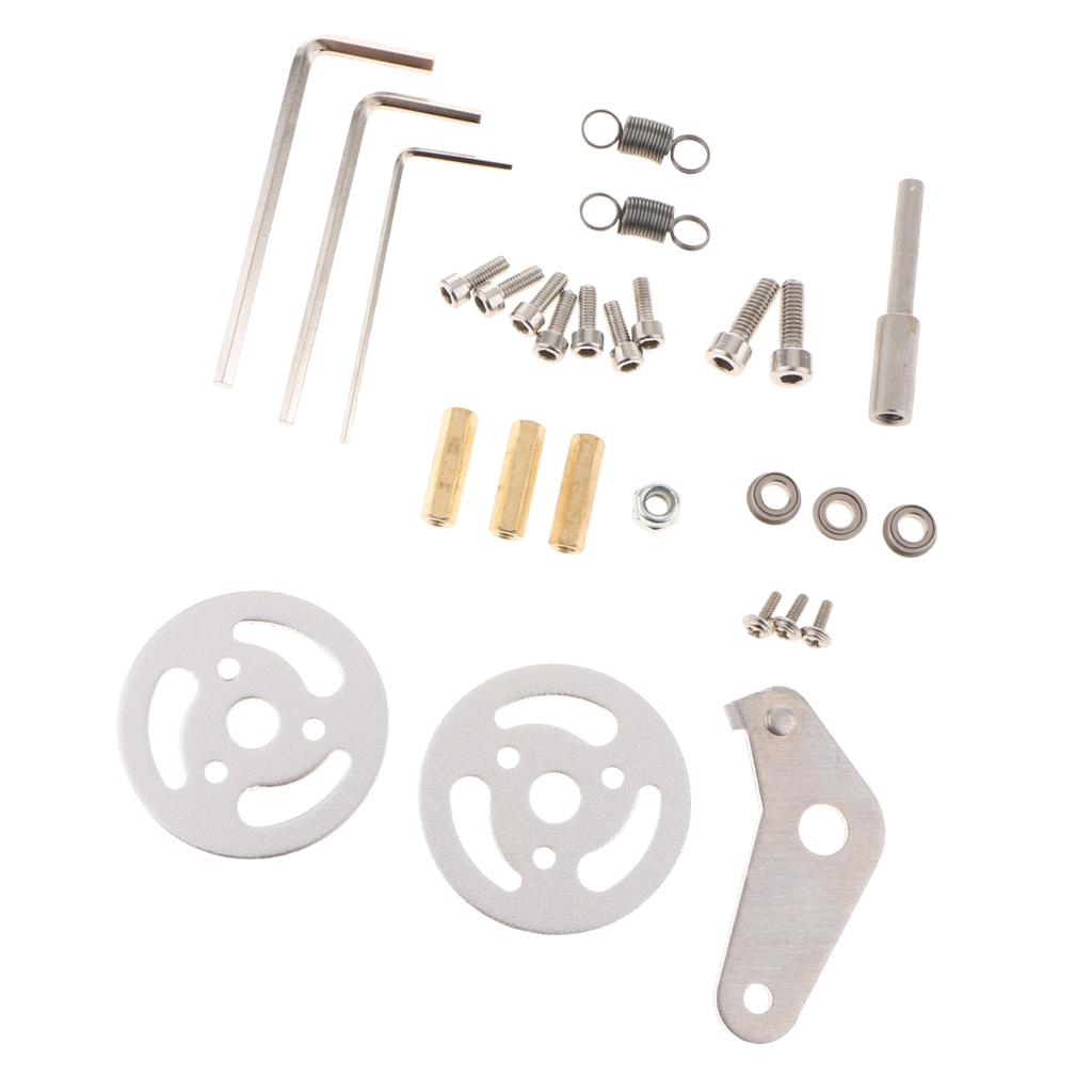 Metal Crawler Bearing Wheel with Damping Spring for Tank Car Chassis silver