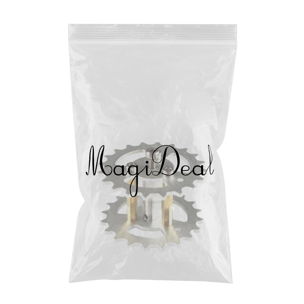 TWS-03 Metal Crawler Driving Wheel with Coupler for Tank Car Chassis Silver