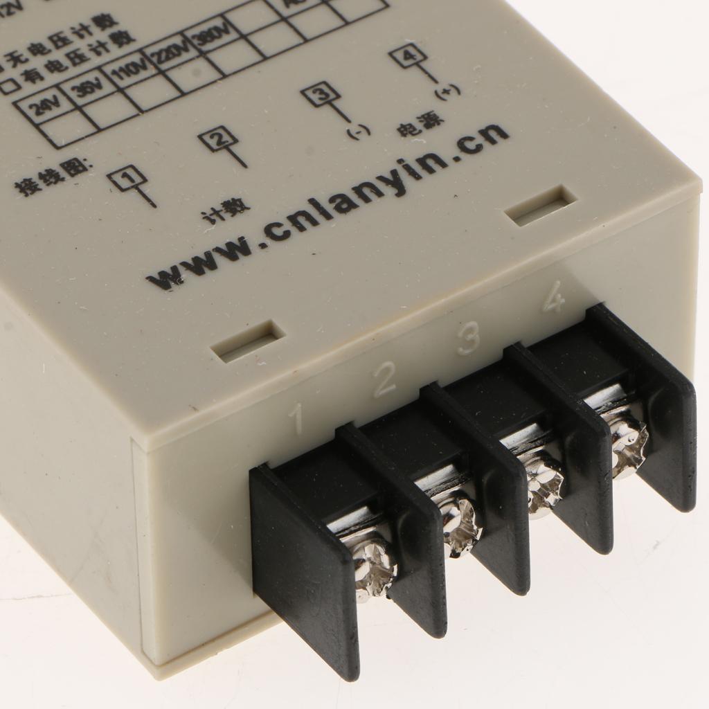 JDM11-6H Electronic Counter Sensor LED Display four pin AC220V