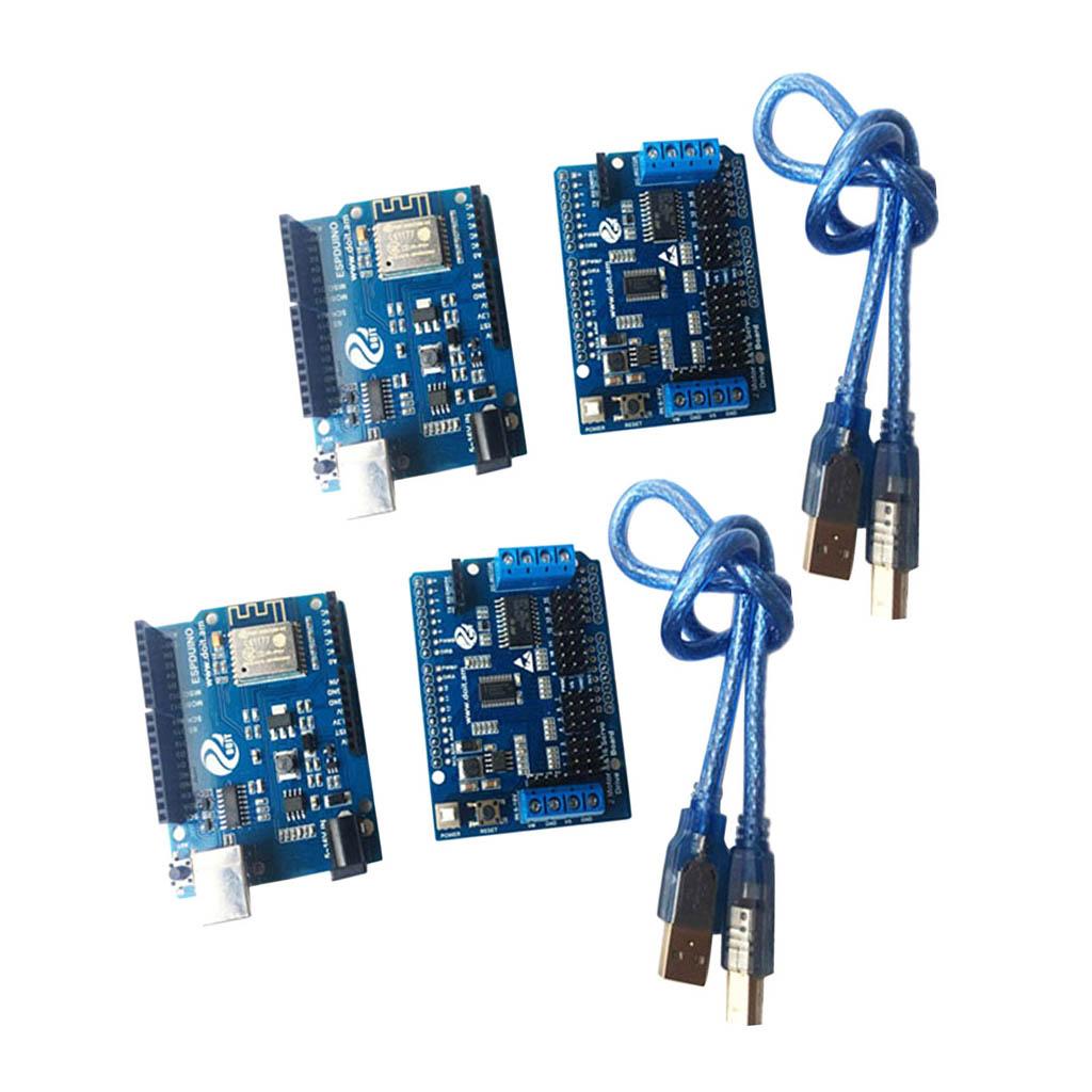 WiFi Robot Controller ARM Board kits Compatible with Arduino Motors Servo V1 Version