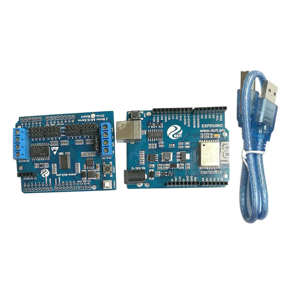WiFi Robot Controller ARM Board kits Compatible with Arduino Motors Servo V1 Version
