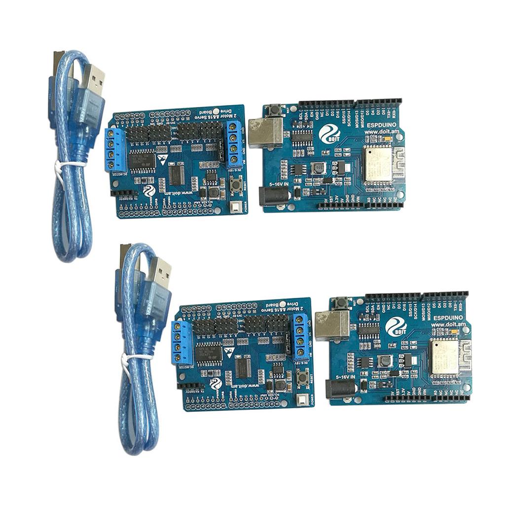 WiFi Robot Controller ARM Board kits Compatible with Arduino Motors Servo V1 Version