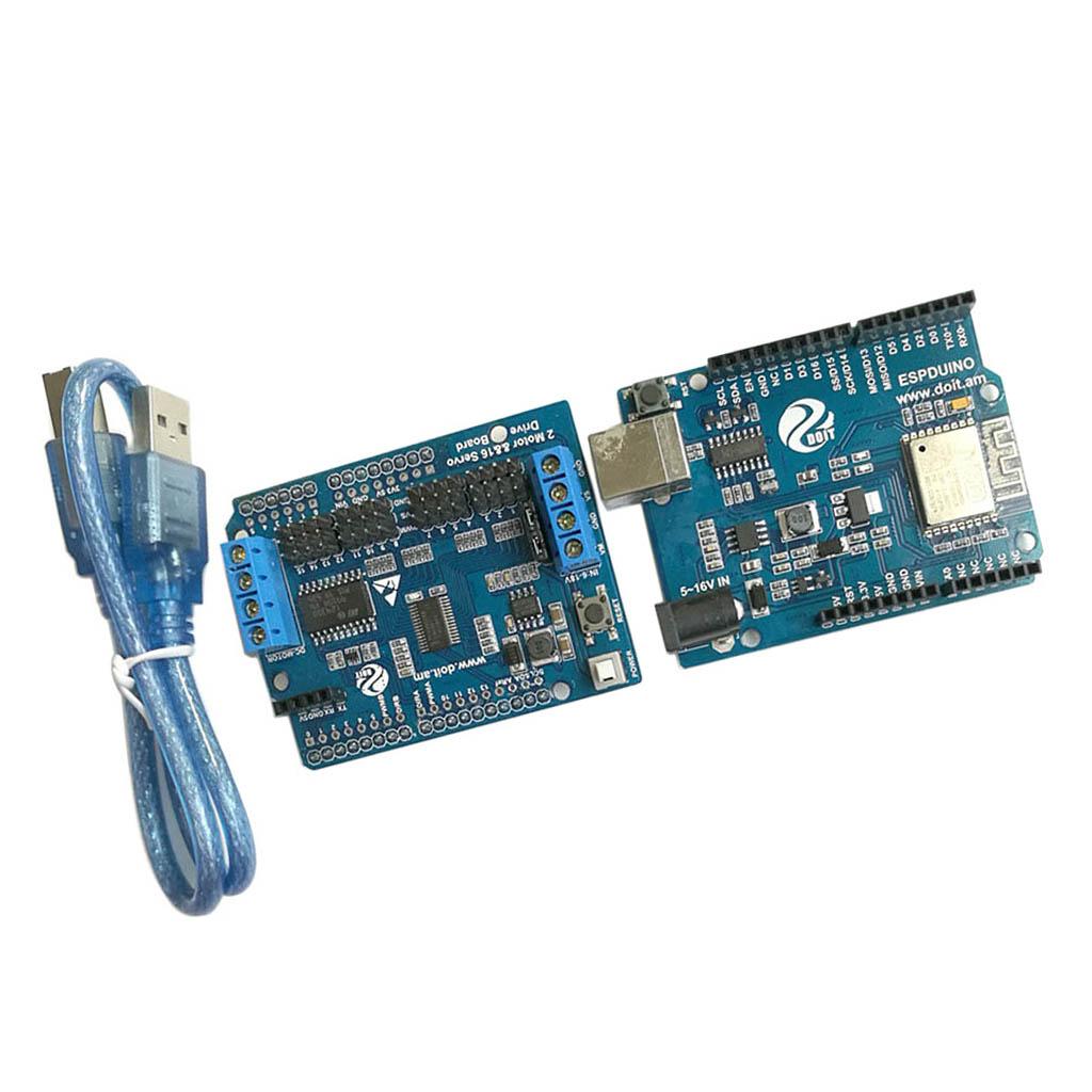 WiFi Robot Controller ARM Board kits Compatible with Arduino Motors Servo Classic Version