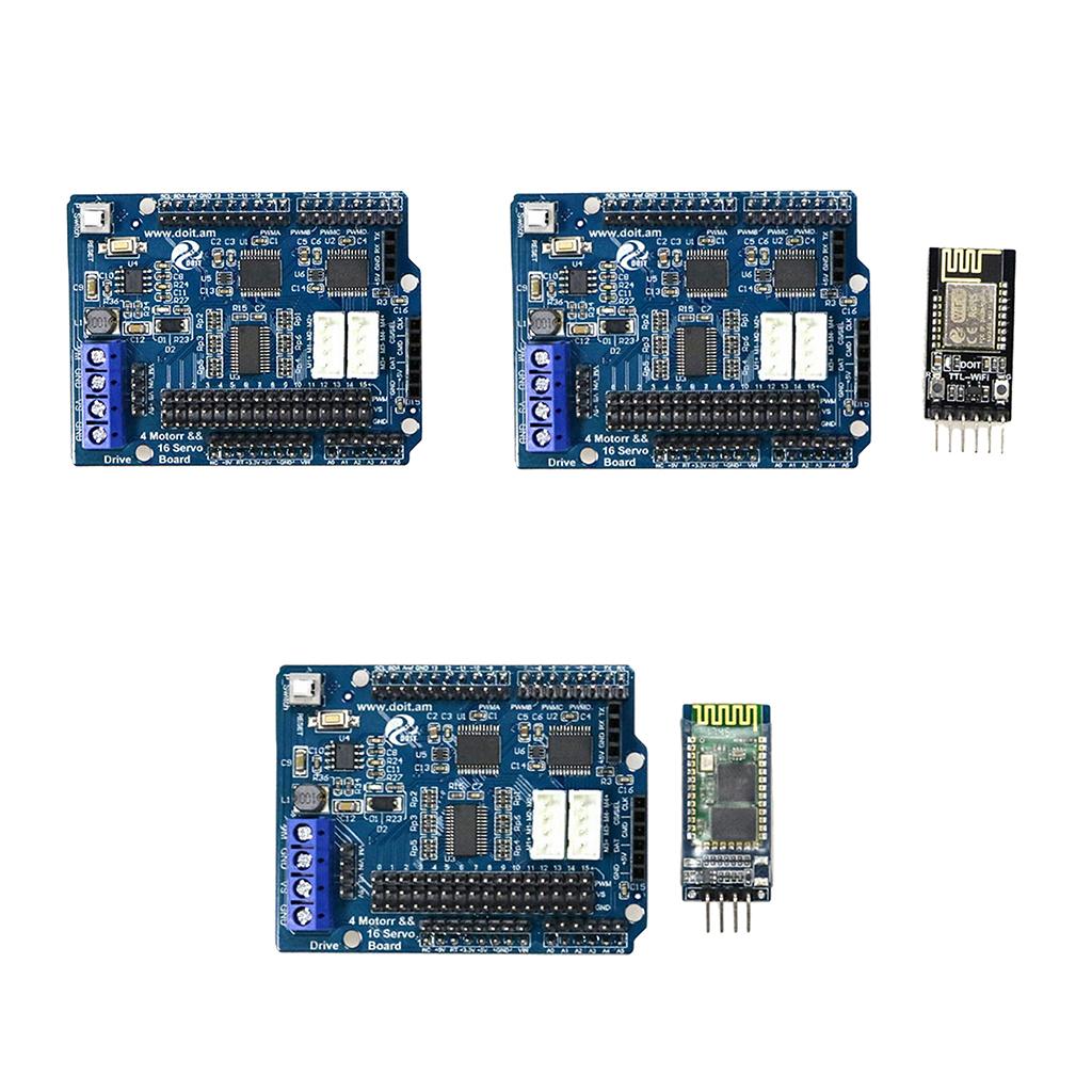 2/4 DC Motor 16-Way Servo Drive Board Arduino Motor Drive Board