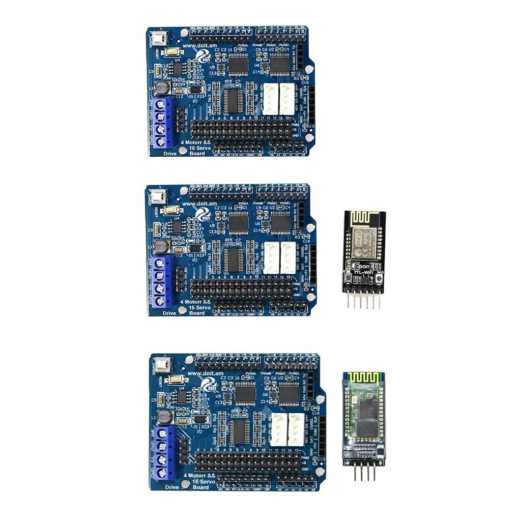 2/4 DC Motor 16-Way Servo Drive Board Arduino Motor Drive Board