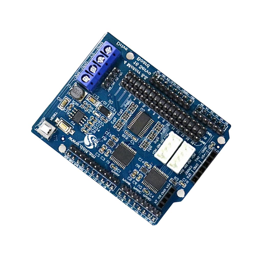 2/4 DC Motor 16-Way Servo Drive Board Arduino Motor Drive Board