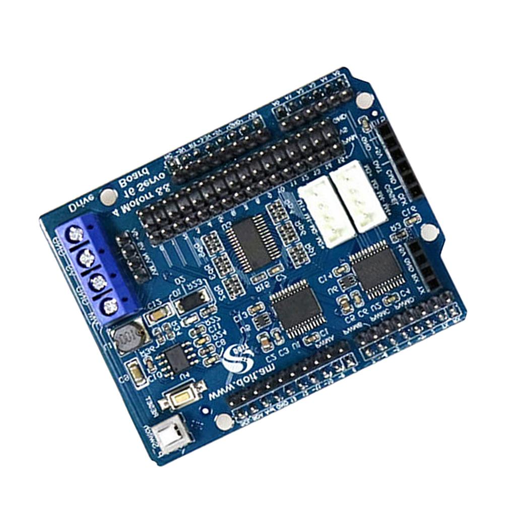 2/4 DC Motor 16-Way Servo Drive Board Arduino Motor Drive Board
